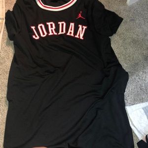 Jordan tshirt dress with pockets